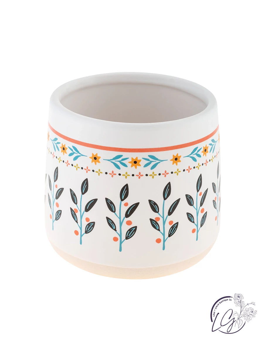 Ava Crock Utensil Holder - Small