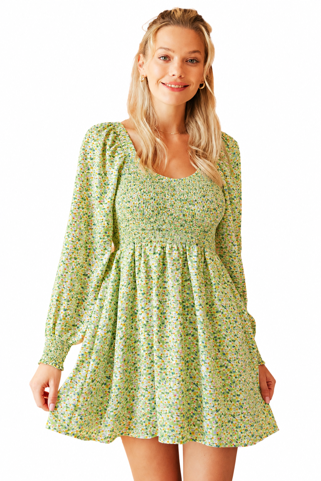 Curvy Cute Meets Classy Babydoll Dress