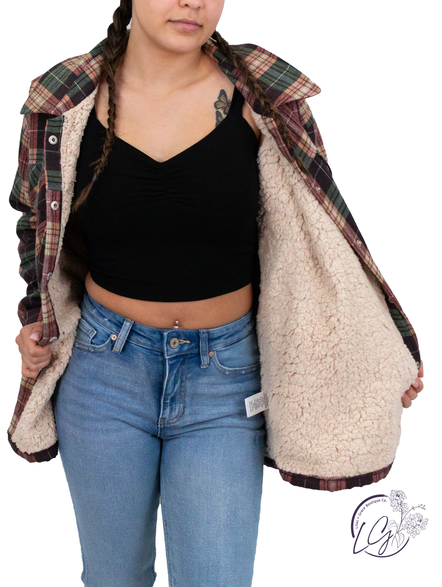 I've Got Options Faux Fur Flannel