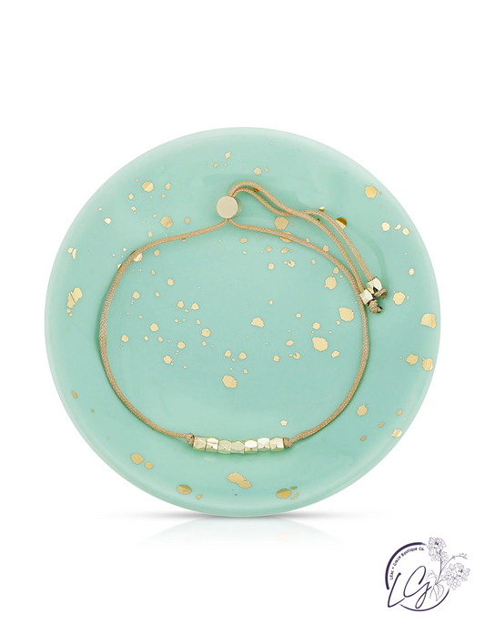 Splash of Good Vibes - Bracelet + Dish Set