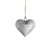Silver Antique Heart