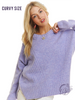 Curvy Melts In Delight Sweater