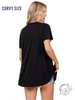 Curvy In the Sunlight V-Neck Top