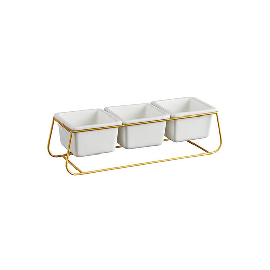 Three Pot with Holder