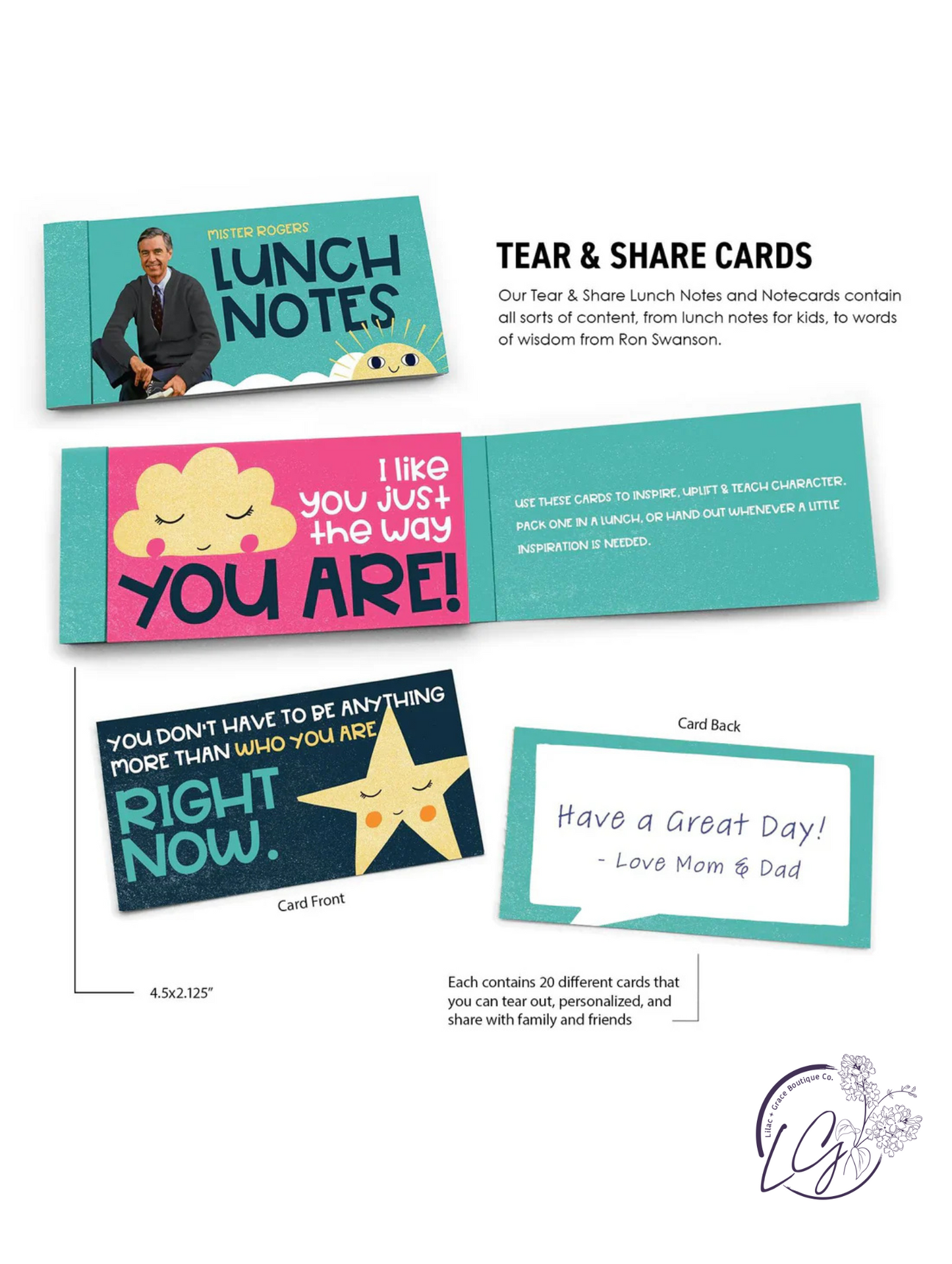 Mr. Rogers Lunch Notes