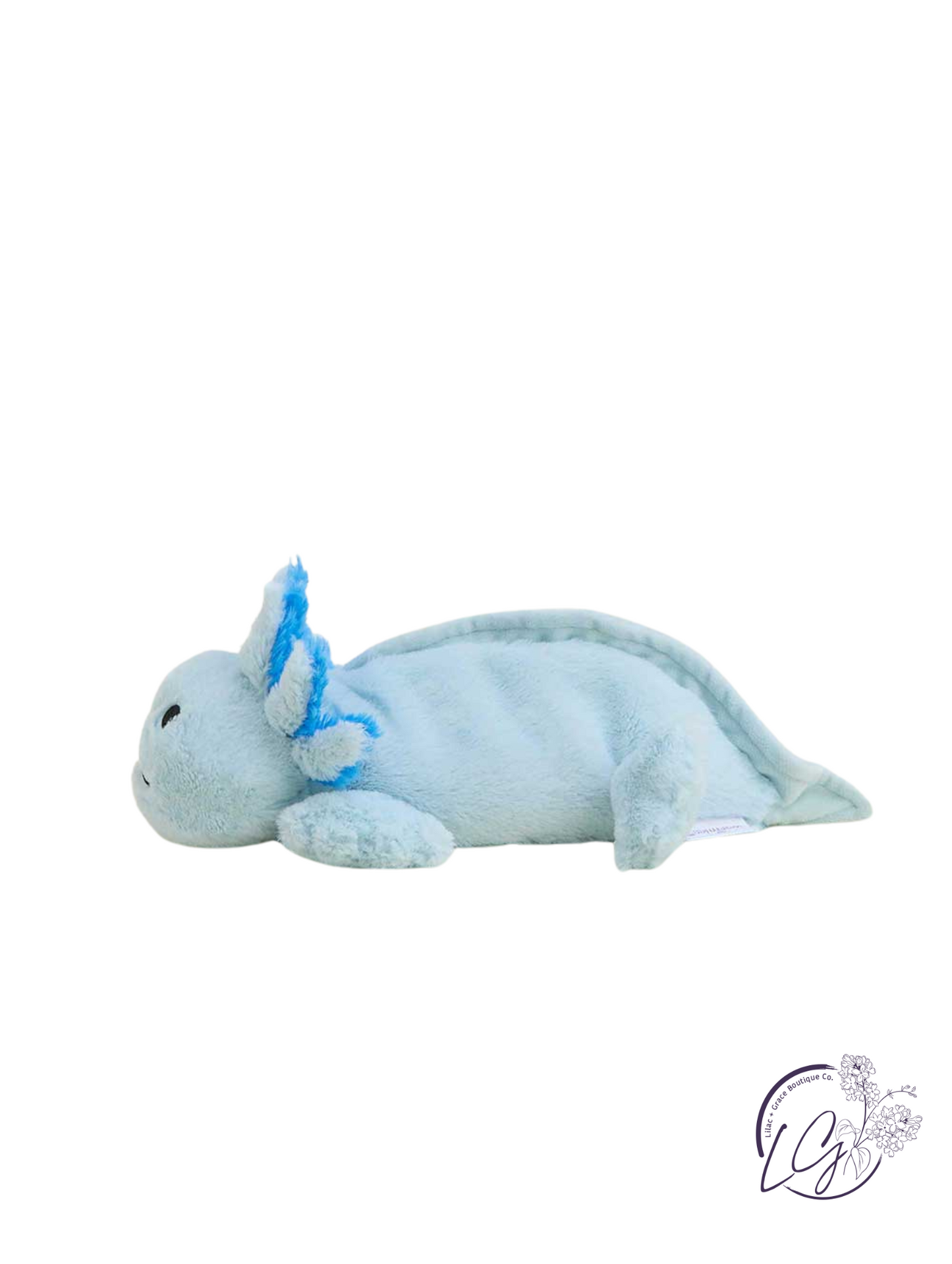 Blue Axolotl Warmies Junior