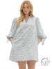 Ribbon Bound Mini Dress