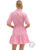 Softline Smocked Waist Mini Dress