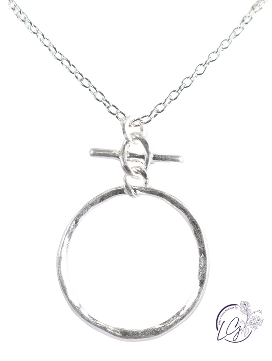 Brilliance Hoop Necklace