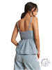 Walk on the Wild Strap Top