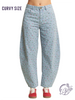 Curvy Run the Show Zipper Pants