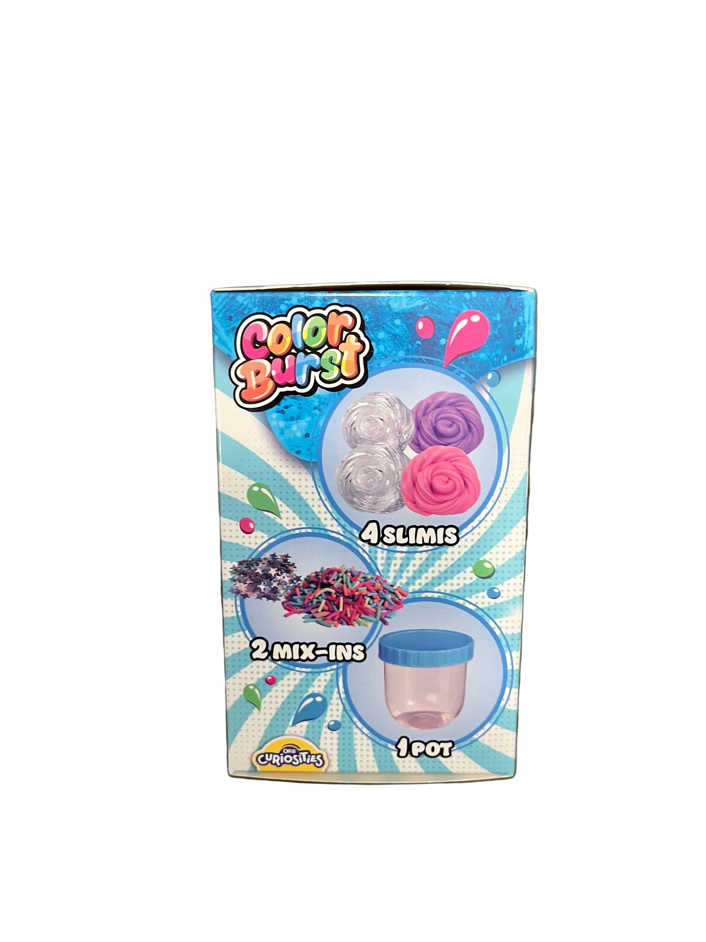 Color Burst Crystal Putty Slime Kit