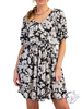Botanic Beauty Floral Linen Dress