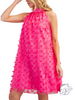 Fluttering Wings Halter Dress