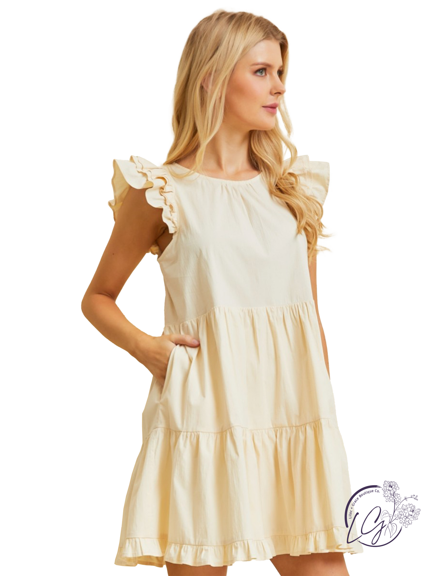 Romantic Ruffles Mini Dress