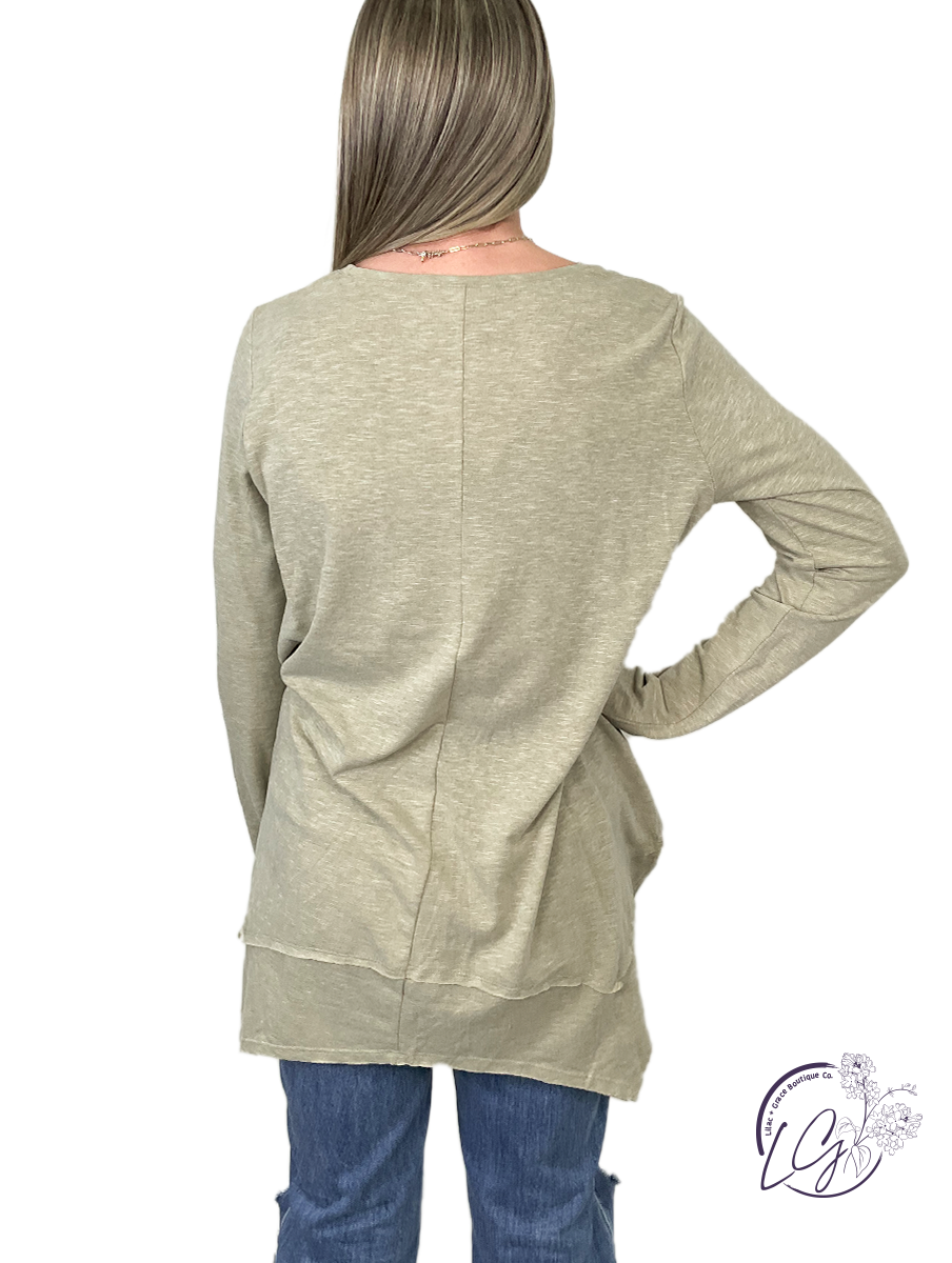 Jump In Long Sleeve Top