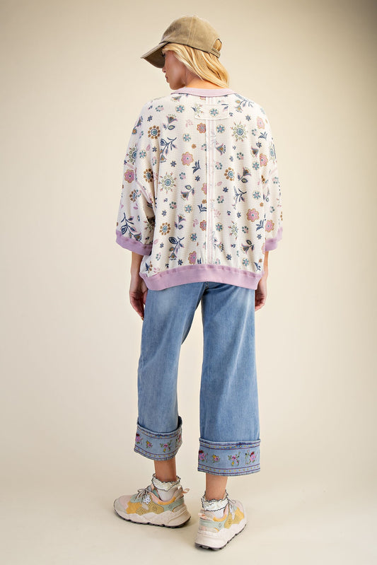 Painted Petals Top