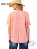 Curvy Rust and Reverie Top