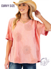 Curvy Rust and Reverie Top