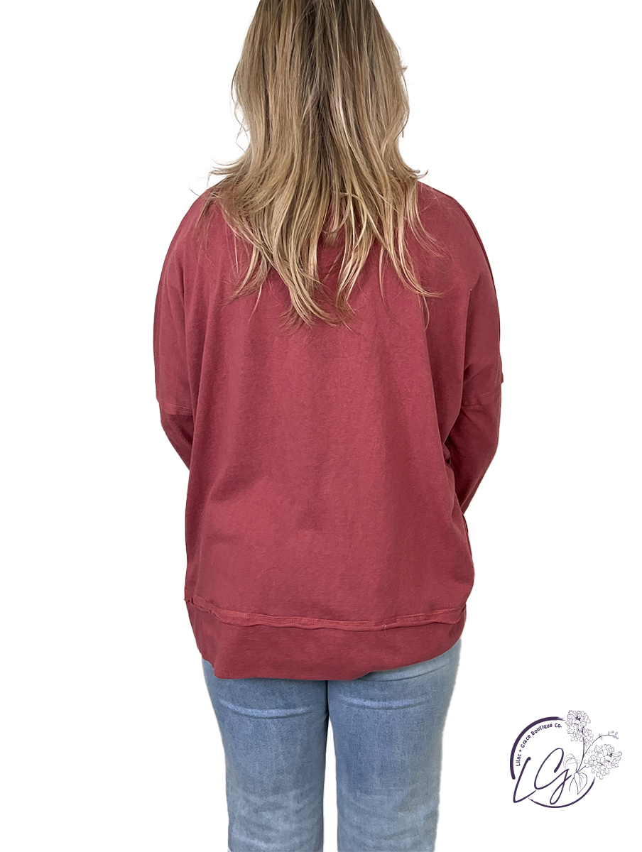 Surf's Up Long Sleeve Top