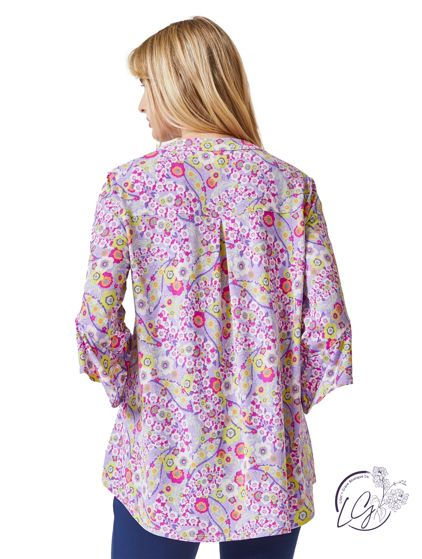 Lavender Faith Blouse