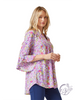 Curvy Lavender Faith Blouse