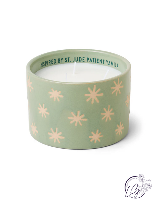 St. Jude Giveback "Inspire" 11 oz. Candle - Mist + Mint