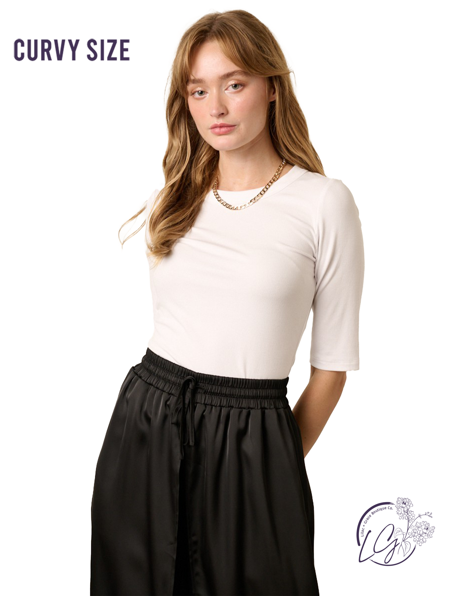 Curvy No Rush Knit Top