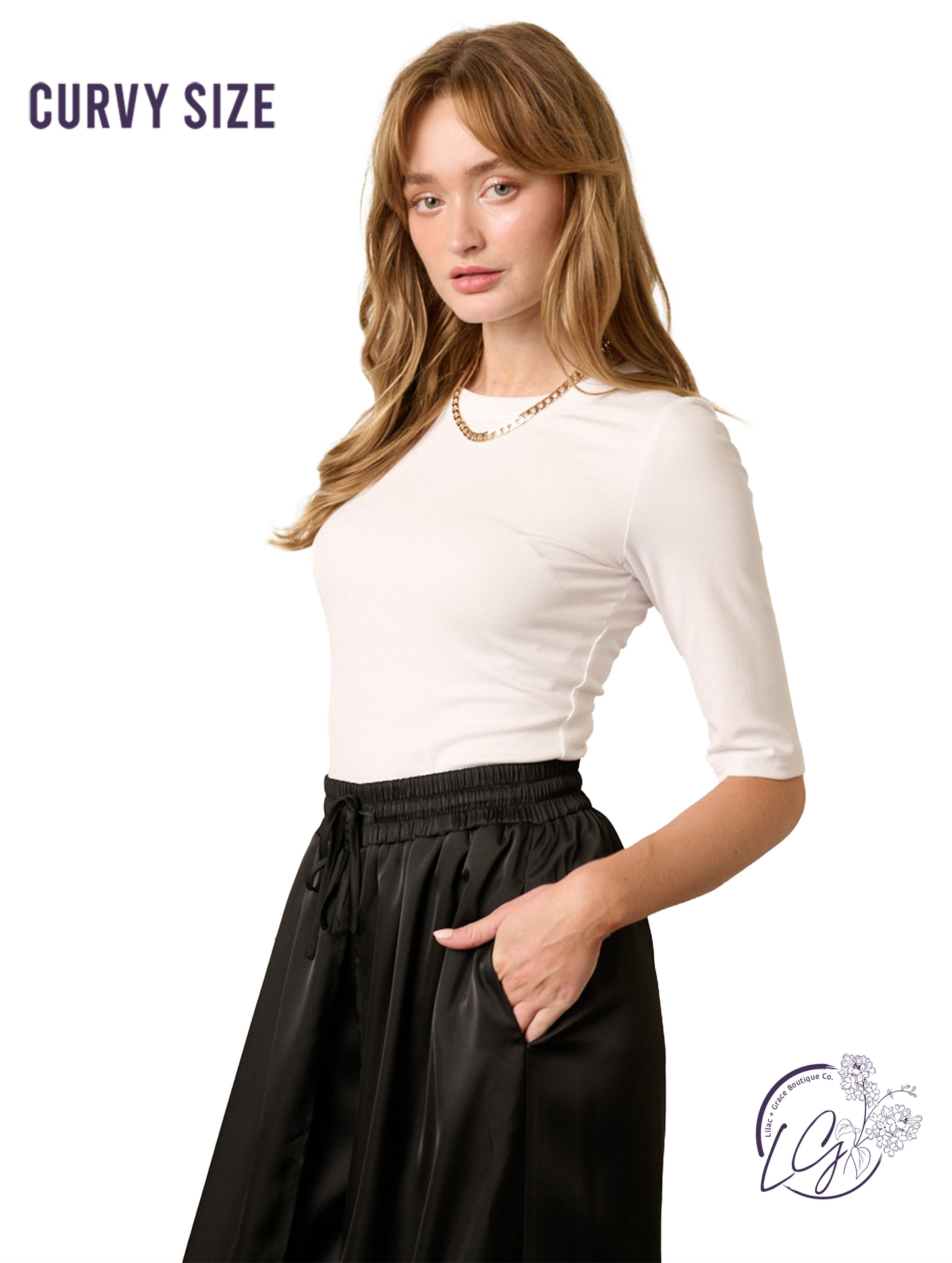 Curvy No Rush Knit Top