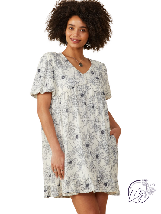 Misty Mornings Knit Dress