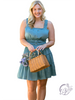 Curvy Tides Shift Tiered Dress