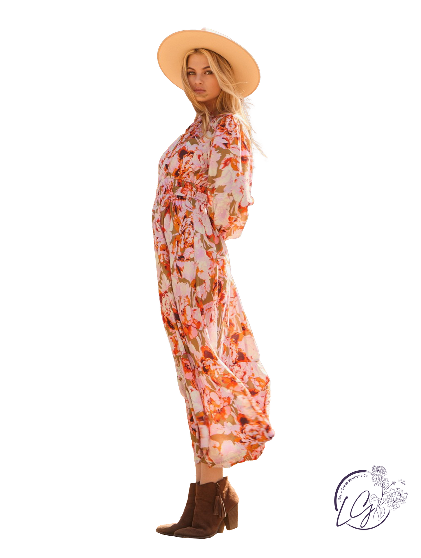 Wide Open Plains Maxi Dress