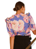 Curvy Sketchsong Printed Blouse