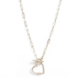 Heart Toggle Necklace