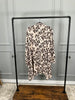 Curvy Looking at Leopard Draped Cardigan