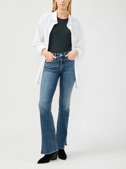 Lola Mid Rise Bootcut Non-Distressed By Silver Jeans