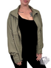 High Neck Utility Crop Jacket