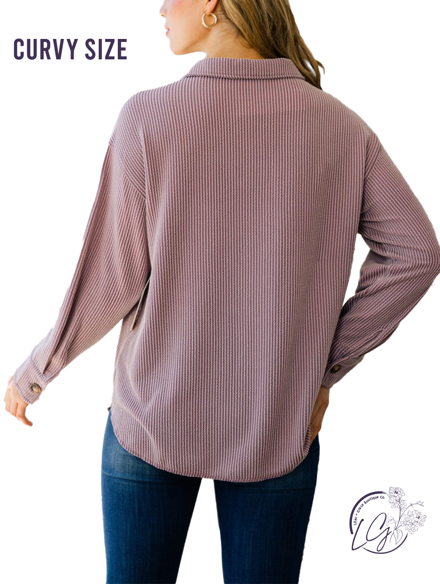 Curvy Comfort All Around Knit Top