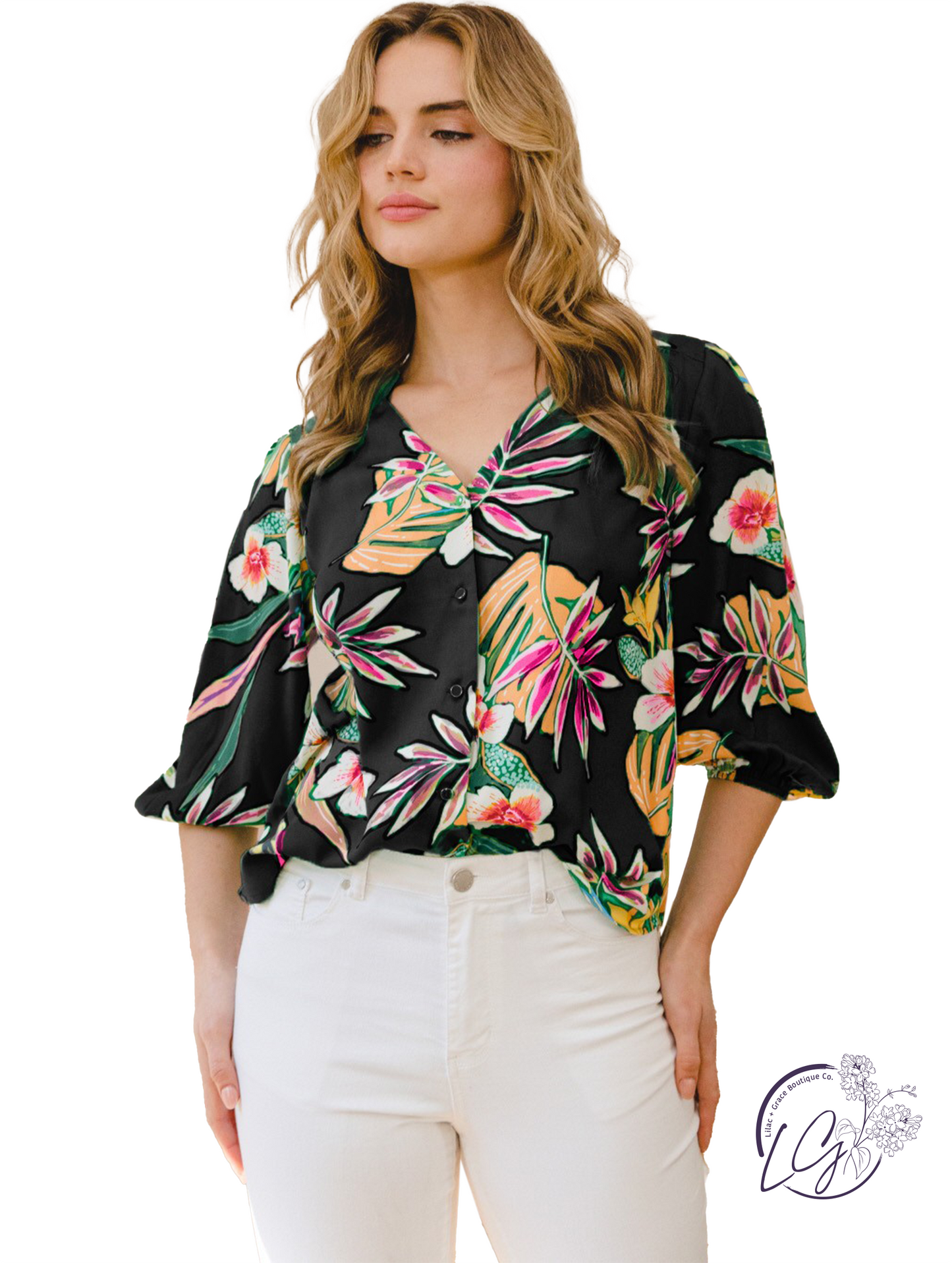 Sunlit Shores Call Blouse