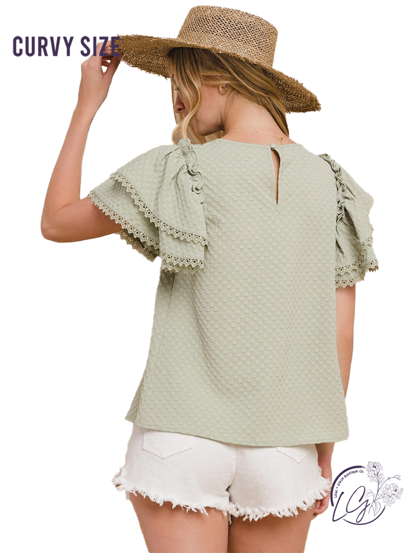 Curvy Farm Fresh Mornings Blouse