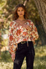 Grove Floral Long-sleeve Blouse