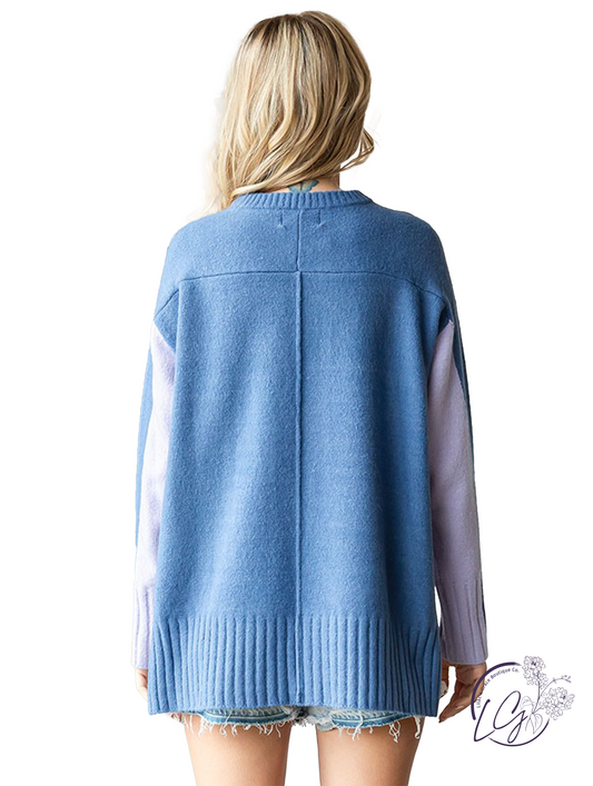 As A Feather Knitted Sweater