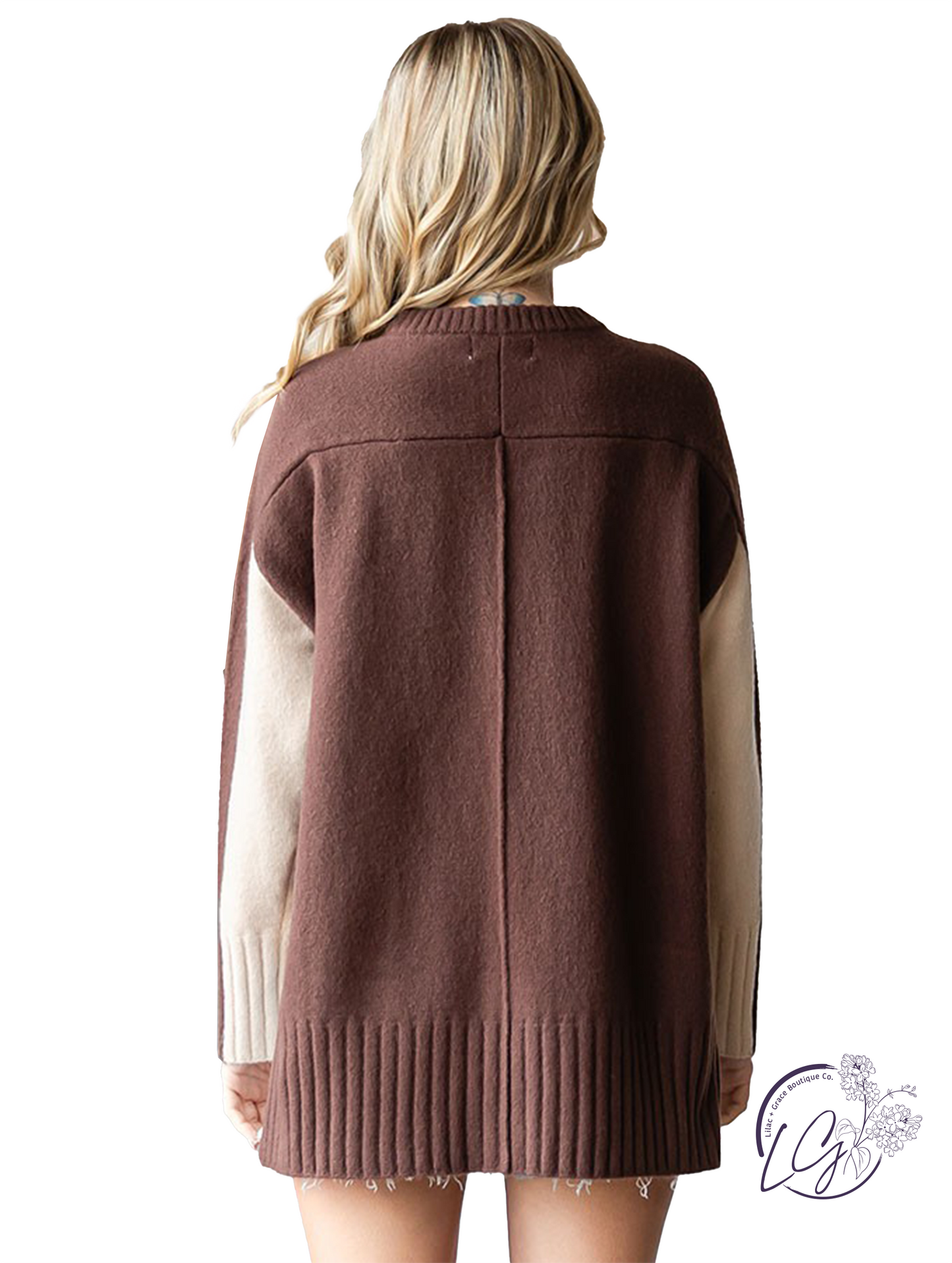 As A Feather Knitted Sweater