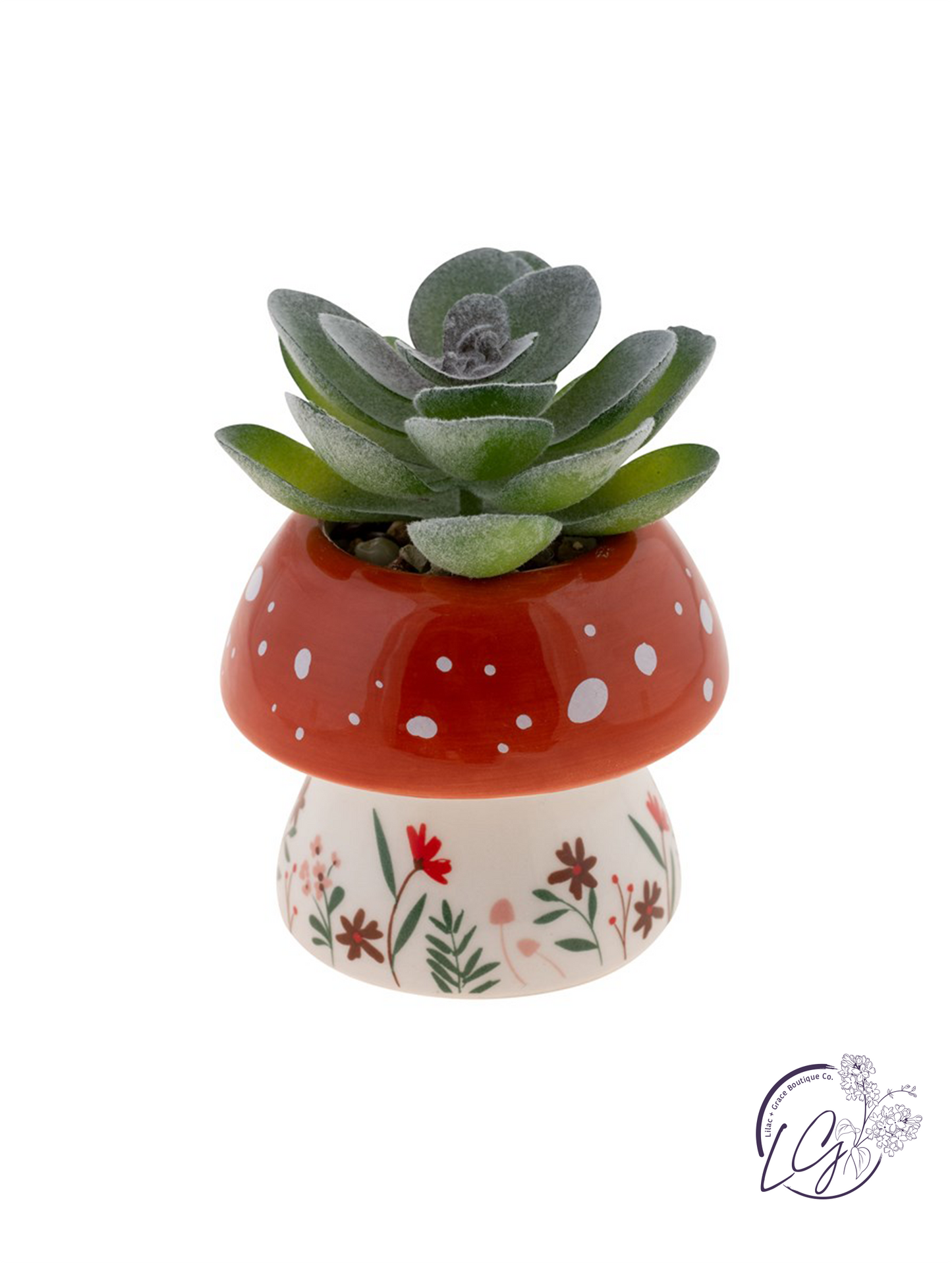 Shaped Succulent Pot Mushroom