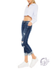 Liv Mid Rise Boyfriend Jeans By Kancan