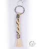 Americana Beaded Key Chain