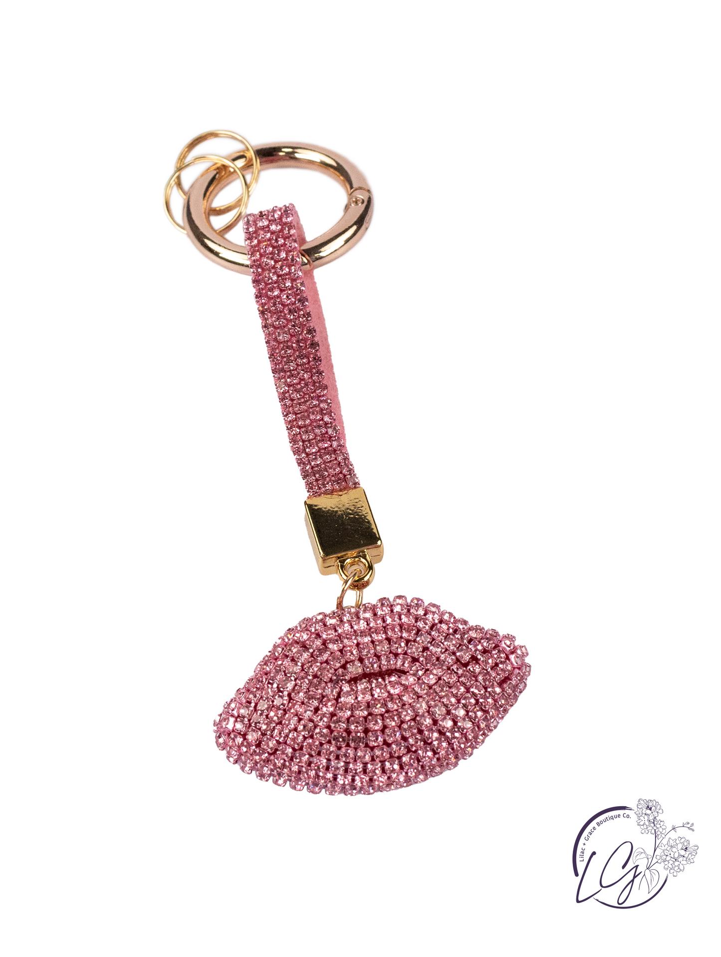 Bling Lips Keychain