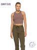 Curvy On the Move Ribbed Tank