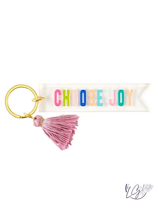 Acrylic Keychain - Choose Joy