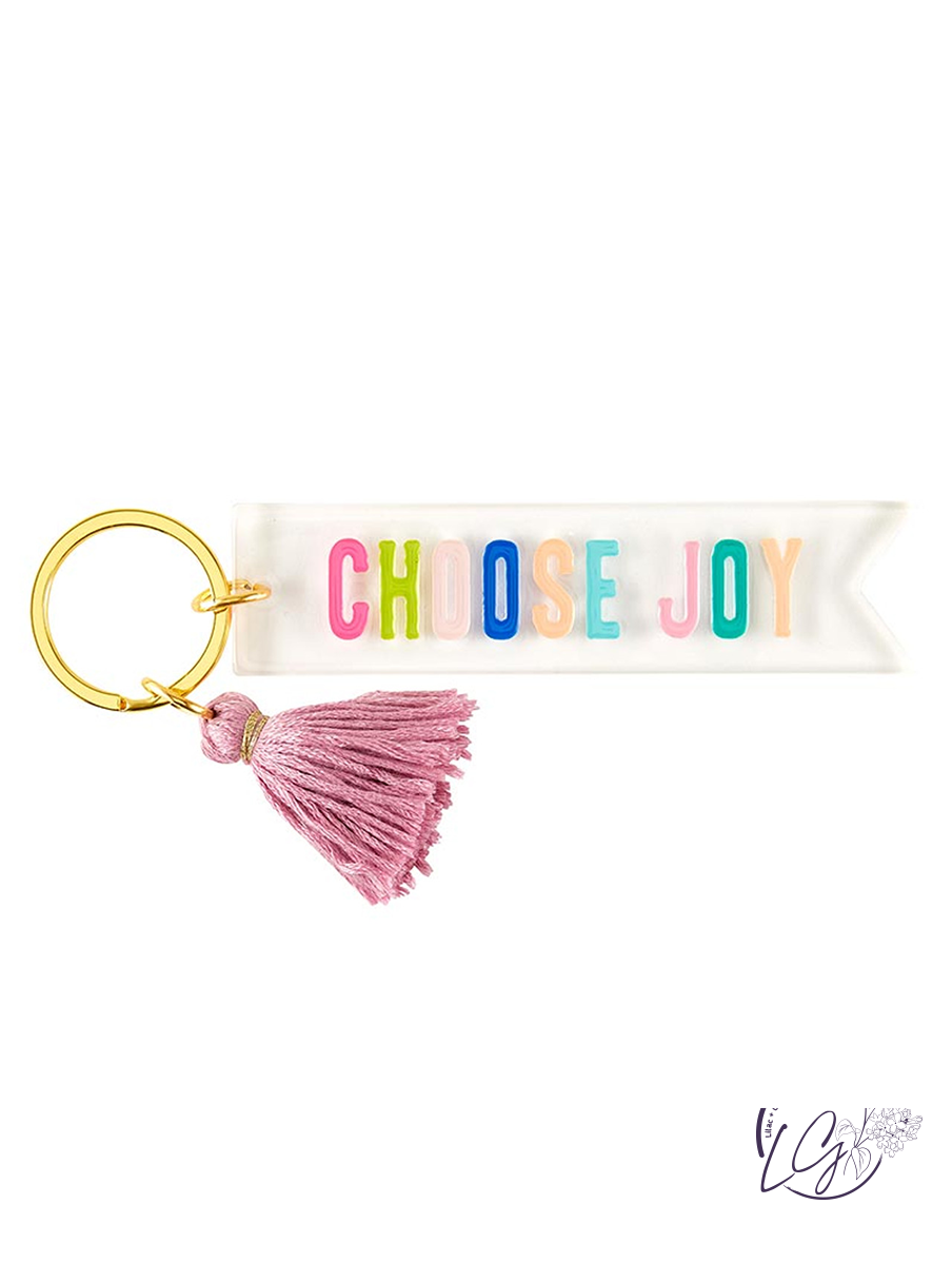 Acrylic Keychain - Choose Joy